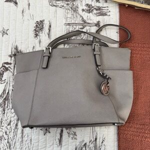 Michael Kors Taupe Tote Bag